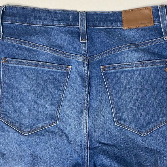 Madewell | High Rise Skinny Button Fly Raw Hem Jeans - Picture 8 of 9